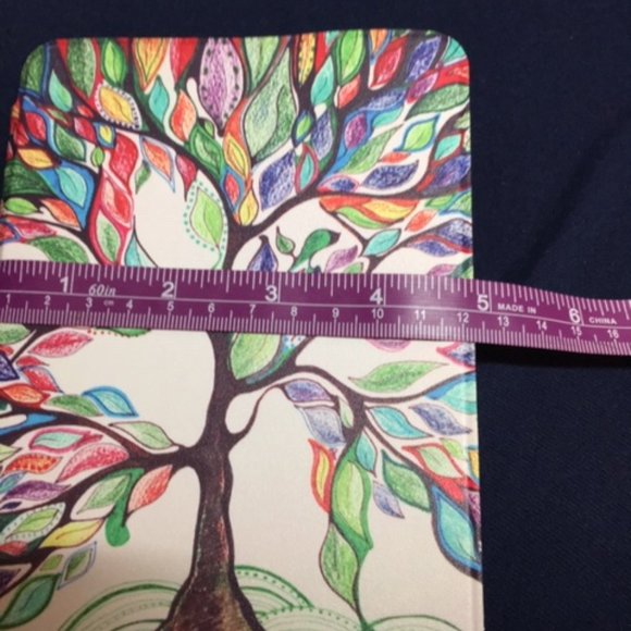 NEW Fintie IPad Mini Small Case Rainbow Tree of Life 6.5 x 4.5 - Picture 7 of 8